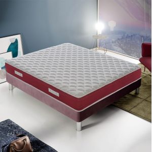 Matelas Ressorts Ensach&eacute;s 180x200 cm, DOMY - Epaisseur 21 Cm - Neuf