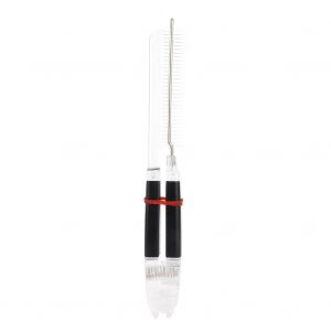 Peigne De Coiffure Pour Cheveux Boucles, Outils De Coiffure, Peigne A Attelle En Plastique, Bigoudi/Peigne Droit - Neuf