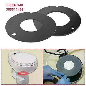 Joints en caoutchouc pour toilettes (2 pieces) 385311462 et 385316140 pour camping-cars Dometic/Sealand/VacuFlush RV modeles 510/506+, 510+/1006/1008/EcoVac 146-149 - Neuf