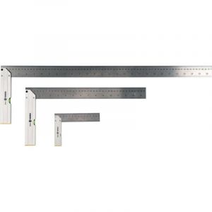 Querre De Menuiserie Avec Niveau &agrave; Bulle - 90 &deg; - Longueur : 150 Mm/400 Mm/700 Mm Vorel 18390 - Neuf