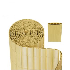 Canisse En Pvc Protection Anti Regard Pour Jardin Et Balcon Ultra R&eacute;sistant Pvc Bambou 140 X 700cm - Neuf