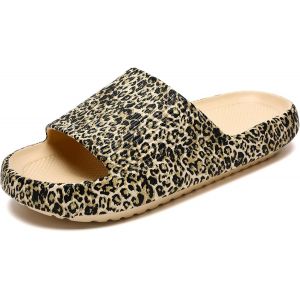 Kalanka-Pantoufles Claquettes Femmes Hommes Summer Chaussons,Massage De Douche Salle De Bain Non Glissée Séchage Rapide Orteil Ouvert Super Doux Confortable Pantoufles - Neuf