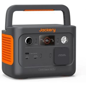 Jackery Explorer 300 Plus Portable Electric Station, 288Wh300W Capacity with Durable LiFePO4 Battery, 3.7kg Lightweight Easy to Car - Neuf