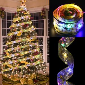 Kal-Guirlande Lumineuse Led À Piles, 4 M, Ruban De Noël, Guirlande Lumineuse À Piles, Pour Décoration De Sapin De Noël - Neuf