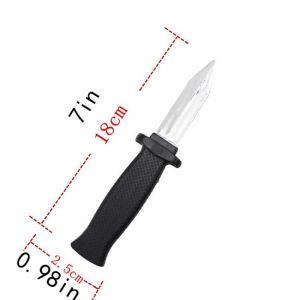 Accessoires jouets blague magique en plastique couteau rétractable blague accessoires couteau effrayant tour faux poignard drôle - Type Plastic - Neuf