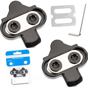 Kalanka-Bike Cales Crampons Autobloquants Plaques De Chaussures De Vélo Accessoire Velo Pour Vélo D¿Intérieur, Vtt Compatibles Shimano Spd Sm-Sh51 - Neuf