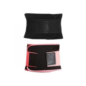 Ceinture De Sudation Pour La Gym, Taille Moyenne, Noire Et Rose, Pour Une Meilleure Transpiration Et Un Meilleur Maintien Du Dos. - Neuf