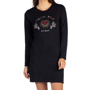 Pyjama Coton Melissa Brown Sacre Liquette Noir - Neuf