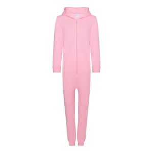 Combinaison - Grenouill&egrave;re Sweat &Agrave; Capuche Enfant - Cc01j - Rose Clair - Neuf