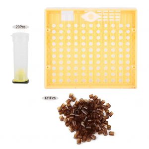 Hjlian Kit De Cages Pour Reines D'abeilles (131 Pieces) - Neuf