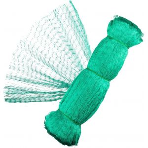 KALANKA-Filet pour Jardin 4x15m - Vert Filet Anti-Oiseaux, Filet de Protection pour Protéger Les Arbres fruitiers, Les légumes, Les Cultures, Les Pois et Les Haricots, Mailles Fines de 15 x 15 mm - Neuf