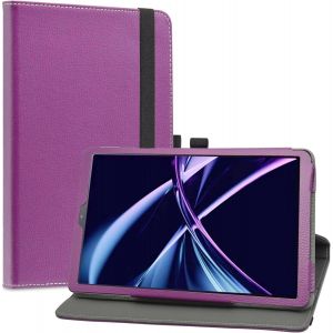 Pour Acer Iconia Tab A10, Slim Pu Cuir Etui Et Pliable Stand Folio Coque Couverture Pour Acer Iconia Tab A10-21 Tablette 10.1 Pouces,Violet - Neuf