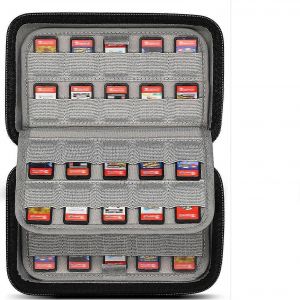 Boîte de Rangement 80 Emplacements Pour Cartes Switch - Neuf