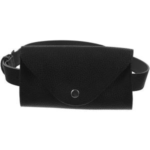 Mini sac ceinture noir chic en PU pour t&eacute;l&eacute;phone - Sac banane &eacute;l&eacute;gant pour femme, polyvalent et compact pour ranger vos essentiels, parfait en toute occasion - Neuf