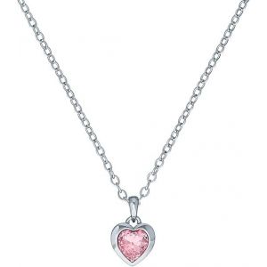 Collier Avec Pendentif Coeur En Cristal Pour Femme - Neuf