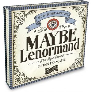 Chenquansarl-Maybe Lenormand - Edition França - Oracle Divinatoire - 52 Cartes - Illustrations Vintage - Fabriqué En France - Neuf