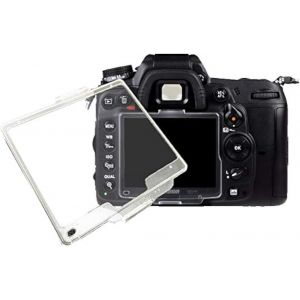 MEVRONISSHOP-FANZR Lot de 2 coques de protection d'&eacute;cran LCD pour appareil photo Nikon D7000 SLR Transparent ABS Remplace BM-11 - Neuf