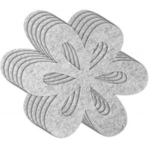 Kalanka-Protection Casseroles Et Protège-Poêle, 6 Pièces Poele Protection(35.5 Cm), Premium Coussinets D'intercalaire Séparé Et Protéger Les Surfaces De Votre Cuisine Pour Éviter Les Rayures - Neuf