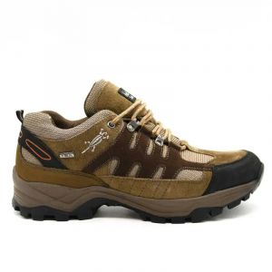 Chaussures Ayoka Mire Cuir Toile Randonn&eacute;e Marron - 40 - Neuf