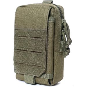 Sac de ceinture tactique Molle Pouch Pochette de ceinture militaire multifonction - Neuf
