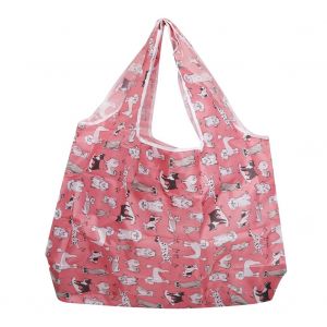 Hjlian Sac De Rangement Reutilisable, Grande Capacite, Impermeable, Pratique, Pour Courses, Voyage, Organisateur, Motif Chien - Neuf