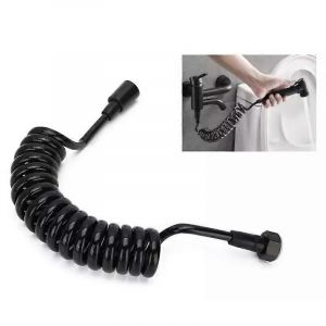 Tuyau d'arrosage de buse de douche à ressort Tuyaux souples Tube télescopique flexible Tuyau de pulvérisation de bidet de toilette 15M / 2M - Neuf