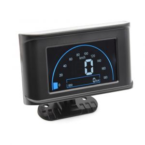 Compteur de vitesse numérique multifonctionnel,compteur de vitesse,jauge d'odomcirculation,voiture,camion,vitesse,odomcirculation,alarme,jauge LCD,12V,24V,2 en 1-1 - Neuf
