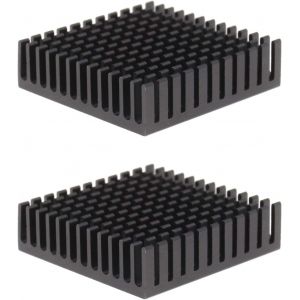 MEVRONISSHOP-Imprimante 3D Dissipateur Thermique en Aluminium Radiateur de Refroidissement, Compatible avec NEMA 17 42 Moteur Pas à Pas -Noir - Neuf