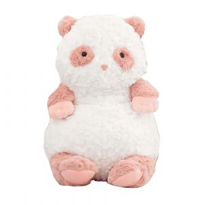 Peluche Panda Rose Panda Peluche Assis Panda Panda Peluche Jouet De Sommeil - Neuf