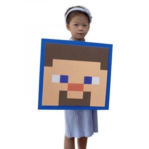 Minecraft Grand Real Prop Toys Pixel Game Bras / Bouclier Jouet En Plastique Cosplay Accessoires De F&ecirc;te Pour Halloween Enfants Nouveau - Neuf