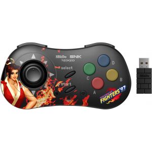 Manette Mai Shiranui Bluetooth Style Snk Neo Geo Cd - Compatible Pc Windows,Android & Neo Geo Mini - Neuf