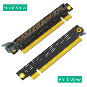 Carte Riser Pci-E 16x 3.0 Invers&eacute;e &Agrave; 90 Degr&eacute;s M&acirc;le Vers Pour Serveur 1u (Sens D'installation Le Cpu) - Neuf