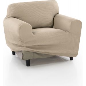 Ulteronixshop-Housse de Fauteuil &eacute;lastique Universelle de 70 &agrave; 110 cm | Mod&egrave;le Reale | Housse de Protection pour Fauteuil Individuel | Protecteur de qualit&eacute; en Tissu Jacquard Toucher Coton - Neuf
