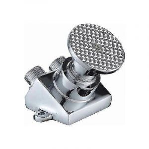 Robinet d'eau froide actionn&eacute; par p&eacute;dale avec corps en cuivre pour &eacute;vier d'usine d'h&ocirc;pital - Neuf