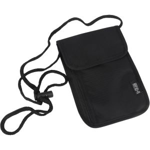 NSIECD-Pochette Tour de Cou Voyage,Portefeuille de Cou Imperm&eacute;able,Sac de Passeport pour Femme Homme,Sac de Cou pour Documents avec Blocage RFID,pour Argent Billet Cartes Cl&eacute;s &Eacute;l&eacute;phone (Noir) - Neuf