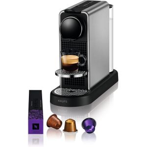 lbgwp60-Krups Machine À Café Dosettes, 4 Sélections De Café Programmables, Fonction Eau C , Americano, Alerte Détartrage, Cafetière Dosettes, Expresso, Design Rétro-Moderne Xn610T10 - Neuf