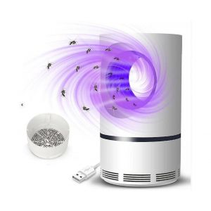 Lampe anti-moustiques électrique professionnelle à LED UV - Piège à insectes portable, rechargeable par USB et à énergie solaire, sûr et non toxique - Neuf