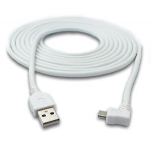 Wwp-System-S Câble Usb De Synchronisation Micro Usb 3 M - Câble De Charge - Connecteur Coudé À 90° - Neuf