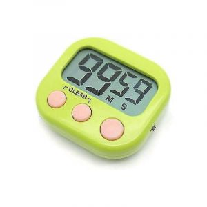 Stoppuhr Elektronischer Digitaler Kochtimer mit magnetischer Rckseite und Standalarm,Minuten-Sekunden-Zhlung nach oben/Countdown,groes LCD-Disp - Neuf
