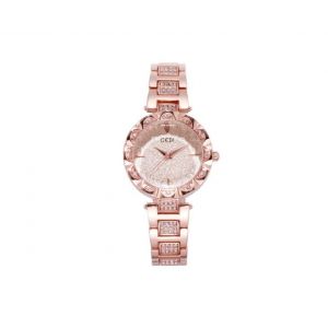 Montre &Agrave; Quartz Ciel &Eacute;toil&eacute; Pour Femme, Bracelet En Acier, 21 Cm, 81011 - Neuf