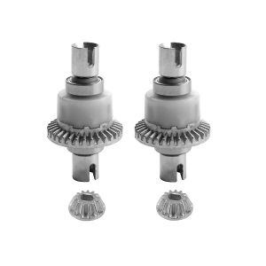 4Pcs Diff&eacute;rentiel en m&eacute;tal et engrenage conique PX9300-07A PX9300-05B pour 9300 9304 1/18 RC mod&egrave;le de voiture de rechange - Neuf