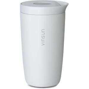 Eryi-Mug Isotherme Pour Café À Emporter 350ml - Anti-Fuite, Double Paroi, Acier Inox, Boissons Chaudes Et Froides - Gobelet Isotherme Avec Fermeture Quick Press - Neuf