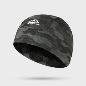 Bonnet De Tête De Mort Rafraîchissant,Doublure De Casque,Respirant,Évac80-La Transpiration,Cyclisme,Sport,Course,Confortable,Randonnée En Plein Air,Séchage Rapide - Type Green Camouflage #A - Neuf