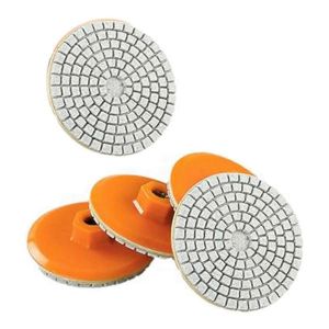 Disque de coupe et de polissage de la pierre int&eacute;gr&eacute;,pour ponceuse ou polisseuse de sol en pierre,en b&eacute;ton,en marbre - Neuf