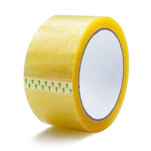 Ruban Adhésif D'emballage Pour Sceller Les Cartons Et Paquets,Adapté Aux Livraisons Et Aux Déménagements,Ruban Adhésif Résistant De 45 Microns,50 Mmx66 M (1 Unité,Transparent) - Neuf