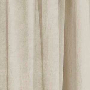 Voilage Pliss&eacute; Semi-Transparent Beige 140x280 Cm - Neuf