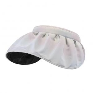 2024femmes Pare-Soleil Chapeau Large Brim Été Protection Uv Chapeau De Plage Pliable À Double Usage Bandeau Empty Top Shell Chapeau Pour Sport Cycliste En Plein Air - Neuf
