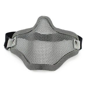 Masque Tactique Demi-Masque En Maille Métallique Pour Airsoft ¿ Protection Légère, Ajustable Et Durable Pour La Chasse Et Les Simulations Militaires - Neuf