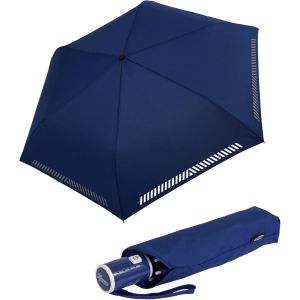 Mini Parapluie Safety Reflex Extra L&eacute;ger Pour Enfant, Violet, 95 Cm, Parapluie De Poche Avec Ouverture Manuelle - Neuf