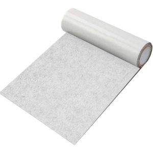 Feutrine Autocollante Gris Clair-1 Rouleau Feutrine 20 * 200 Cm Tissu-Feutre,Épaisseur 2 Mm Feutrine Adhesive Pour Doublure De Boîte,Cadre Photo,Pied De Chaise,Diy Halloween,Voiture - Neuf